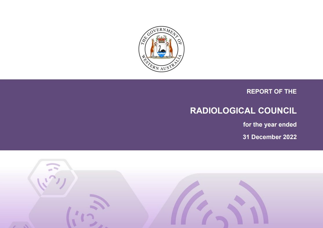 Radiological Council Annual Report